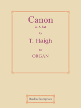 Canon in A flat by Dr Thomas Haigh - $13.99