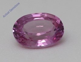 Oval Natural Mined Loose Sapphire (1.09 Ct,Pink Color,VS2 Clarity) GIA  - $22,595.67 MXN
