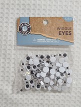Crafter&#39;s Square Plastic Googly Eyes - 125ct (4-Pack, 500ct) - NEW/SEALED - £6.28 GBP