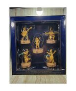 Disney Walt Disney World 50th Fab 50 Epcot Gold Christmas Ornament Set N... - $698.59 MXN