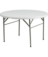 Flash Furniture Freeman 4&#39; Round Plastic Folding Event 4 Foot, Granite W... - €128,20 EUR