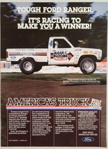 1984 Print Ad Ford Ranger Pickup Trucks Mickey Thompson Off-Road Grand Prix - £14.85 GBP