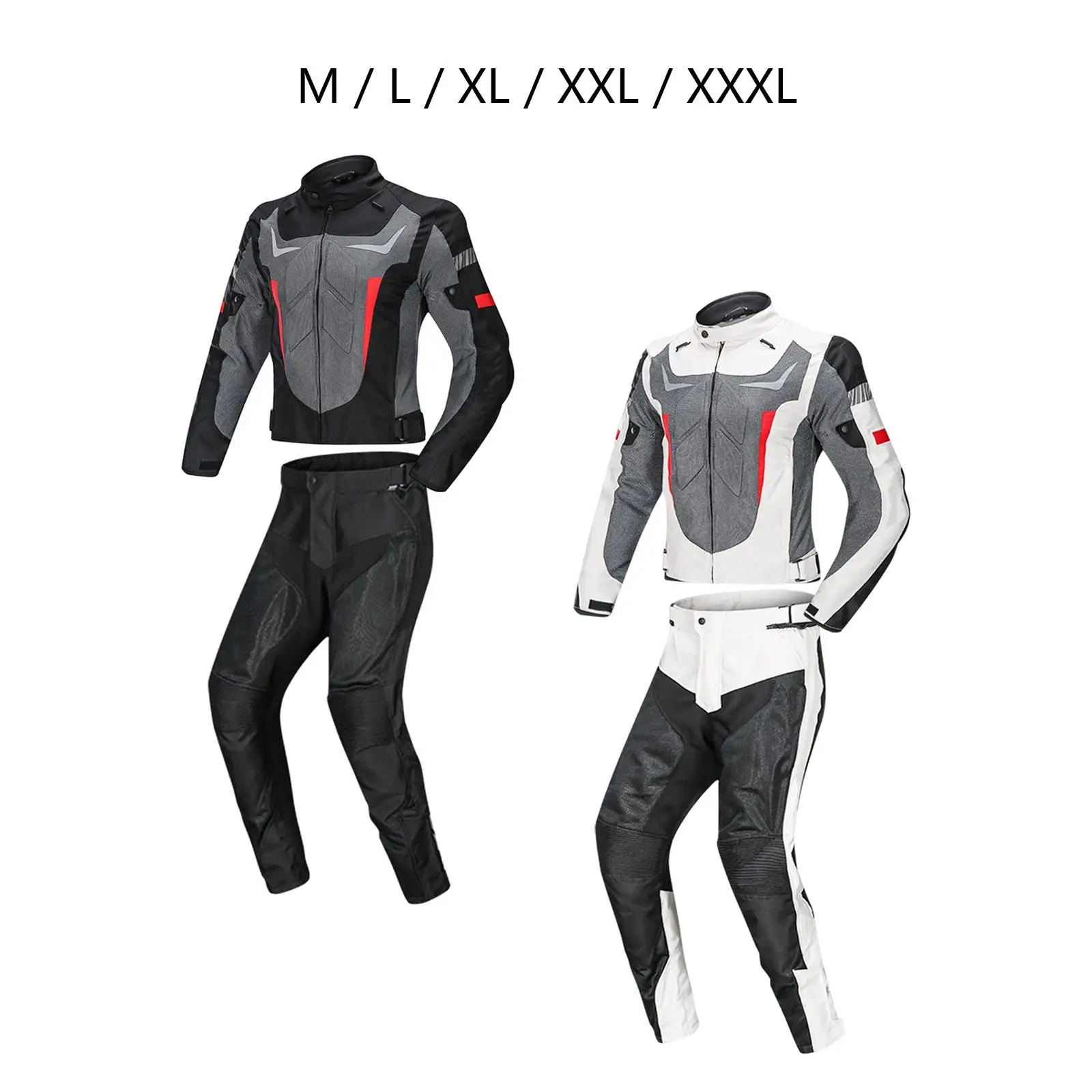 Waterproof Motorcycle Jacket Pants Racing Clothes Racing Suit Durable Armour - £211.24 GBP+