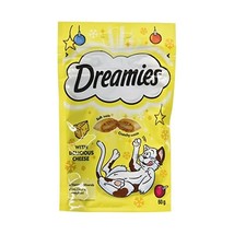 Dreamies Cat Treats with Cheese, 60 g - Pack of 8  - $54.00