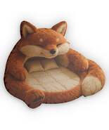 Mythical Fox Lounger Faux Plush - Shaped Pillow - $857.56 MXN+