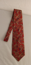Bill Blass Euc Men’s Vintage Designer Paisley 100% Silk Tie - £6.05 GBP
