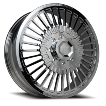 FORGED DUALLY HD06 WARHOG 24X8.25 8X200 146 142.0 Polished (Front) - $1,456.95