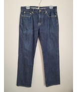 Christian Audigier Jeans Men 32 x 28.5 Blue Medium Wash Straight Leg Den... - $65.10 CAD