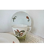 BING &amp; GRONDAHL Kjobenhavn Denmark Tea Cup &amp; Saucer White Protea Flower - $183.59 MXN