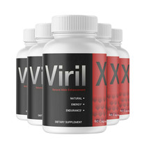 5 Pack Viril X All Natural Formula Dietary Supplement 300 Capsules - $127.99