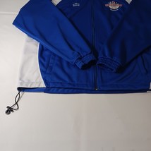 Admiral 2015 National Senior Games Men's Blue & White Full Zip Jacket Sz Medium image 12
