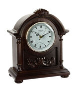 Bedford Clock Collection Wood Mantel Clock with Chimes - €64,73 EUR