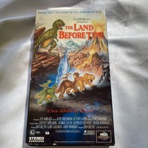 THE LAND BEFORE TIME (VHS, 1988) MCDONALD’S EXCLUSIVE 1994 PROMO - £3.08 GBP