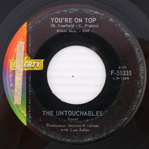 The Untouchables – You&#39;re On Top / Lovely Dee -  1961 45 rpm 7&quot; Record F-55335 - £21.02 GBP