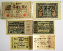 Germany set of old banknotes #17 - £11.28 GBP