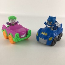 Fisher Price Little People DC Super Friends Batman Figures Batmobile Jok... - $24.70
