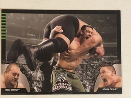 Big Show Vs John Cena Trading Card WWE Ultimate Rivals 2008 #35 - £1.54 GBP