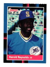 1988 Donruss #563 Harold Reynolds Seattle Mariners - £1.33 GBP