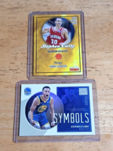 Stephen Curry Warriors LOT (2) 2009 Gold Phenoms Wildcats / Status Symbols HOLO - £20.05 GBP