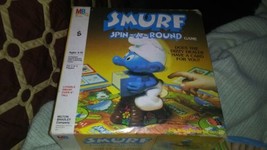 1983 Smurf Spin Around Game Vintage. In original box - £21.74 GBP