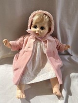 Vtg Rare 1979 M. Spangler Baby Doll Georgeous Hat Coat Outfit Dress Bloomers - £79.09 GBP