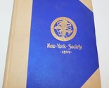 1899 Yearbook SONS Of The REVOLUTION State New York Society Geneology An... - £19.75 GBP