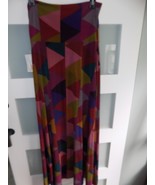 LuLaRoe Multi Colored Triangles Maxi Skirt Size XS Women&#39;s NEW - €22,83 EUR