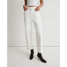 Madewell Womens The Perfect Vintage Wide-Leg Crop Jean Stretch Tile White 32 - £26.52 GBP