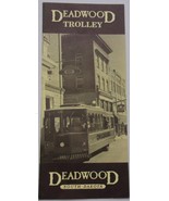 Vintage Deadwood Trolley South Dakota Map Brochure - $2.73 CAD