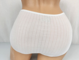 Jockey White Ribbed MicroModal Panties Hi Cut Lightweight - $14.84