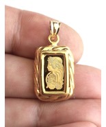 1 Gram Lady Fortuna design Suisse gold encased 14k gold gold designer pe... - €379,50 EUR