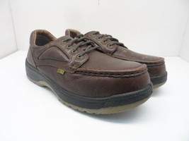 Florsheim Work Men&#39;s Compadre FE2440 Steel Toe Work Shoes Brown Size 9.5D - £34.08 GBP
