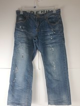 Do Denim Distressed Tear Jeans Mens Size 34/32 - $303.82 MXN