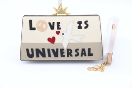 NWT Tory Burch Love Is Universal Frame Mini Leather Crossbody Clutch Bag... - £231.98 GBP
