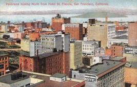 Panorama From Hotel St Francis San Francisco California 1910c postcard - £5.03 GBP