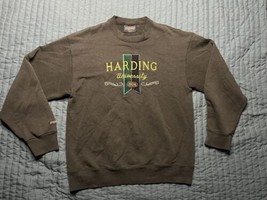 Vintage Jansport Harding University Long Sleeve Sweatshirt Large Black USA - $29.70