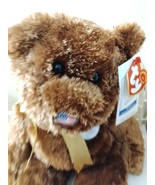 Ty Beanie Buddies FIFA Champion USA Brown Bear (With  Ribbon Around Neck... - £11.34 GBP