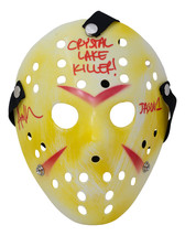 Ari Lehman Signé Jason Voorhees Hockey Masque Jason 1 Cristal Lake Killer JSA - £38.88 GBP