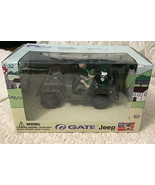Gate BEETLE BAILEY IN JEEP ADVENTURES Collectible 1:32 - RARE, New in Box - £62.30 GBP