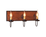 3 Light Vanity Light in Hartford Pumpkin - $224.95