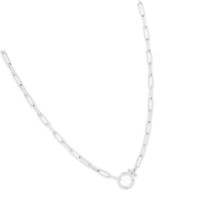 Women&#39;s Parker Paperclip Link Chain Necklace, - £209.64 GBP