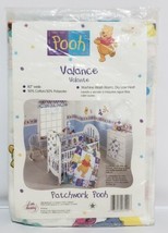 Disney Patchwork Pooh Baby/Infant Nursery Window Valance by Little Bedding - £22.76 GBP