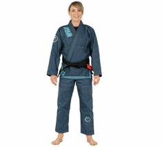 Fuji Submit Everyone Supraito Womens Brazilian Jiu-Jitsu BJJ Gi - Teal Blue - £107.87 GBP