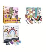 Craft Kits DIY String Art W Lights, Friendship Bracelets or Rainbow Yarn... - $18.98