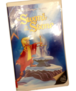 Walt Disney Animated Classic The Sword In The Stone VHS Black Diamond - £7.98 GBP