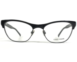 Cole Haan Pequeña Gafas Monturas CH 1031 BLACK Gato Ojo Completo Borde 5... - $60.41
