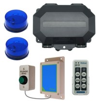 Wireless Flashing LED Commercial Doorbell Kit - Long Range Wireless Protect-800 - £221.28 GBP