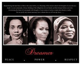 Dreamer (Trio): Peace, Power, Respect Art Poster Print (Overall Size: 10... - $7.87