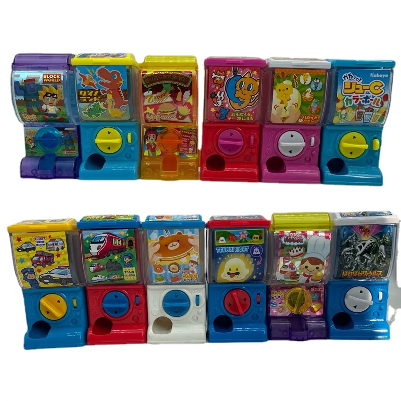 Japan Genuine Mini Gashapon Machine Anime Figure Cartoon Theme Stickers Kids - $28.75