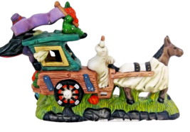 Lemax Spooky Hollow Haunted Coach Horse and Carriage Halloween - £15.90 GBP